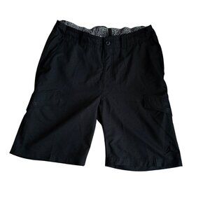Nike Jordan Dri-Fit Black Cargo Shorts Size L 34 Mens